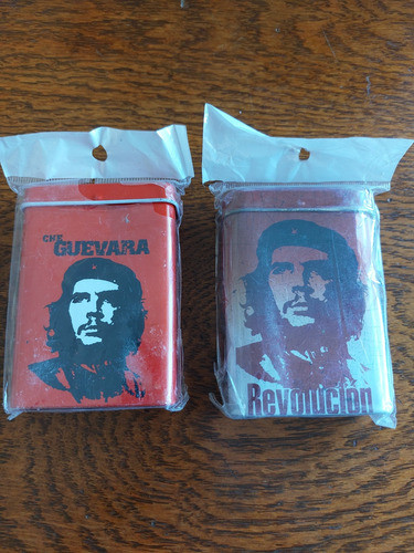 Cigarreras Metálicas Del Che Guevara, Nuevas. 0