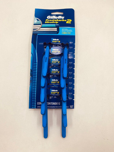 Gillette Prestobarba Ultragrip Cabeça Fixa Cartela Com 12 0