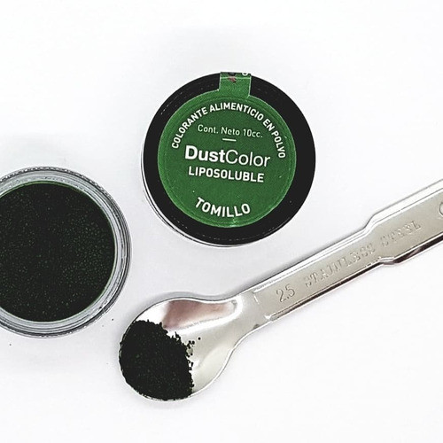 Colorante Liposoluble Tomillo Dust Color Repostería 0