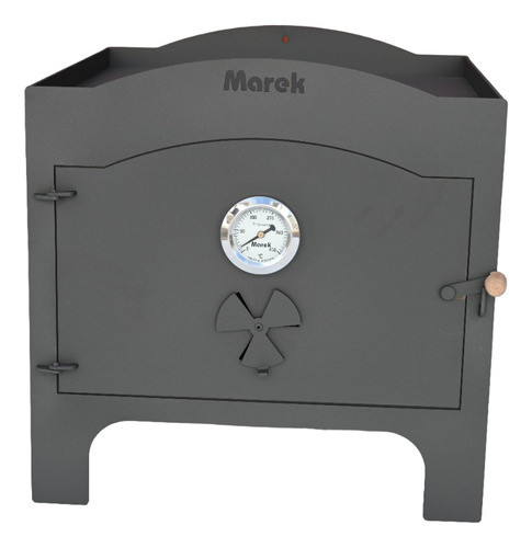 Horno Pizzero Portátil Pirómetro Leña 0