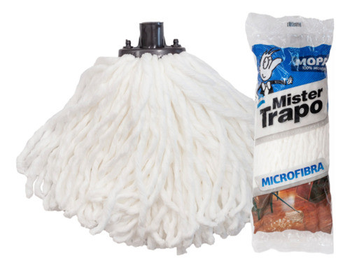3 Repuesto De Mopa Mopin Universal Microfibra Mister Trapo 0