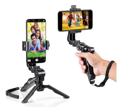 Zeadio Mini Smartphone Trpode Grip Estabilizador De Escritor 0