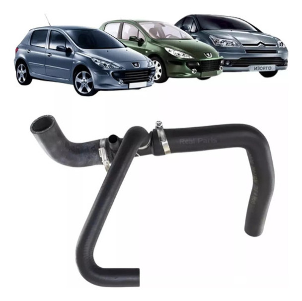 Manguera Radiador Inferior Peugeot 307 Citroen C4 2.0 Nafta 0