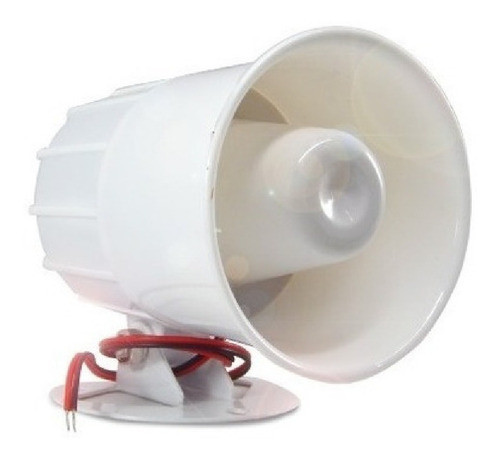 Sirena Alarma Seguridad 20w 6 Tonos Alarmas Autos Casas   Bb 0