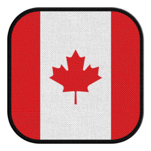Parche Termoadhesivo Square Bandera Canada 0