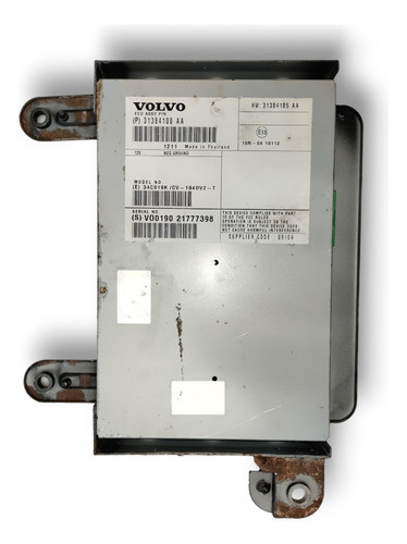 Módulo Amplificador Som Volvo Xc60 2011 2012 0