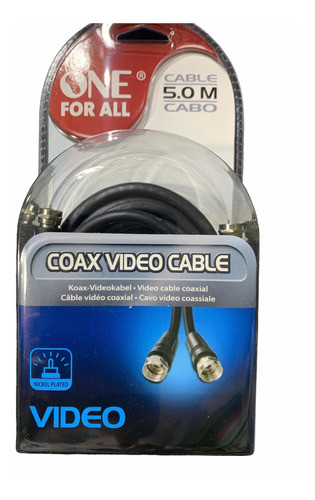 Cable Coaxial 5m One For All 0