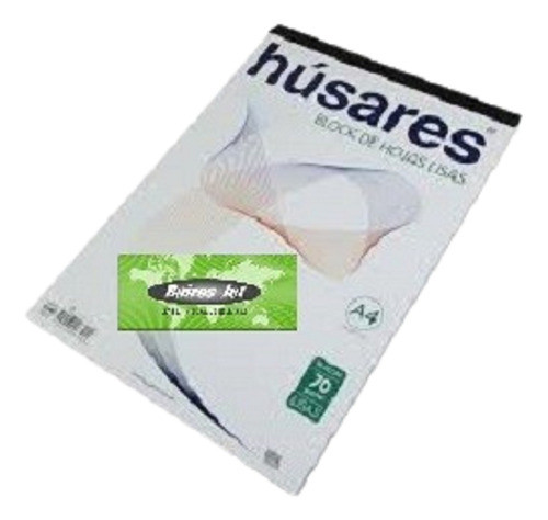40 Block Pegado A4 Husares 6340 Bussines Liso X 80 Hojas 0