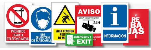 Cartel Pvc Tamaño 1 Metro X 50 Cm 0