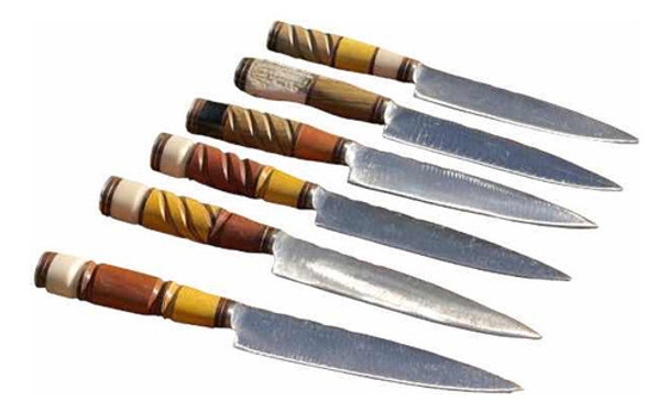 Cuchillo Artesanal Asado Tandil Acero Super Oferta Afilado 0