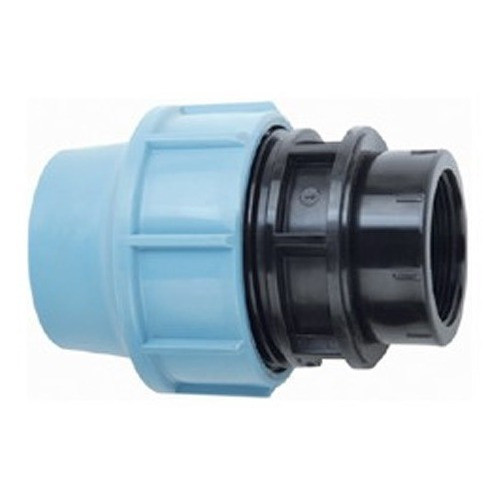 Cupla Raccord Acople Compresion Hdpe 110mm Rosca Hembra Ø 4 0