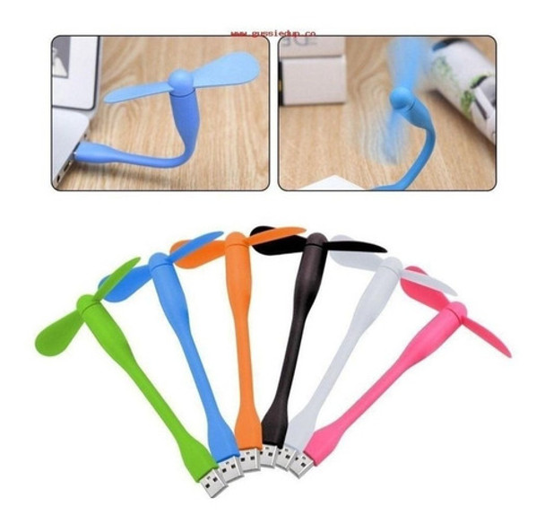 Mini Ventilador Flexible Usb Creativo $td 0