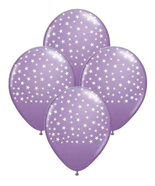 Globos Estrellitas Lila 12 Pulgadas X10 Unid Chirimbolos 0 Globos Estrellitas Lila 12 Pulgadas X10 Unid Chirimbolos 0
