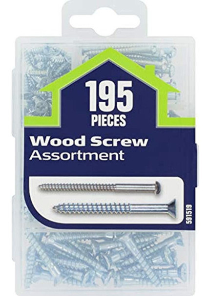 The Hillman Group 591519 Small Small Wood Screw Assortment 1 0