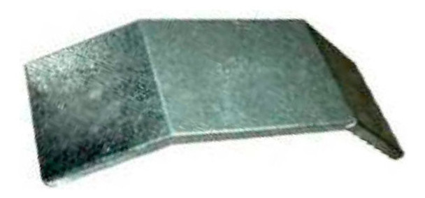 Tapa Curva Articulada Portacables 150mm Elece Espesor 0,7mm 0