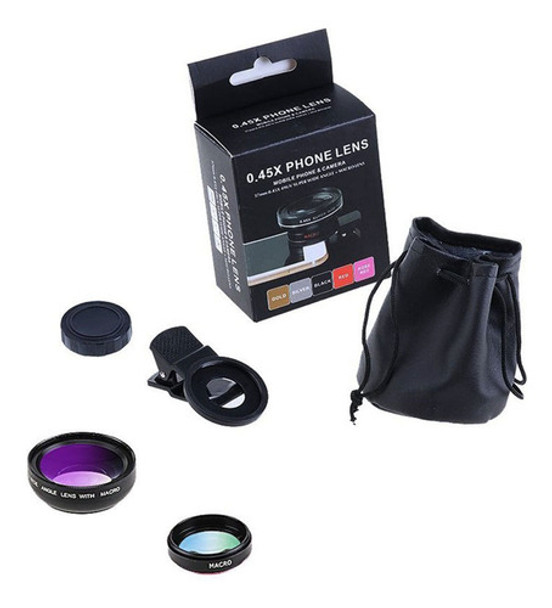Lente Universal Para Celular (37mm 0,45x 49uv) 0