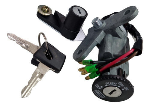 Kit Cerradura Spectra/crypton Adel Y Atras Original 0