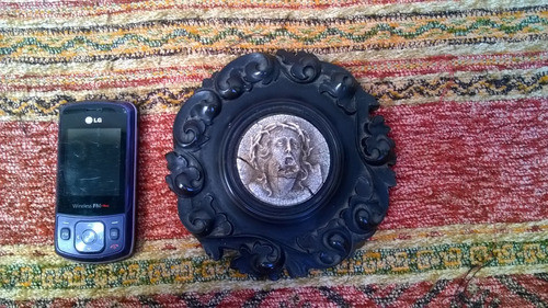 Muy Antigua Imagen Religiosa Cristo 14cm 0