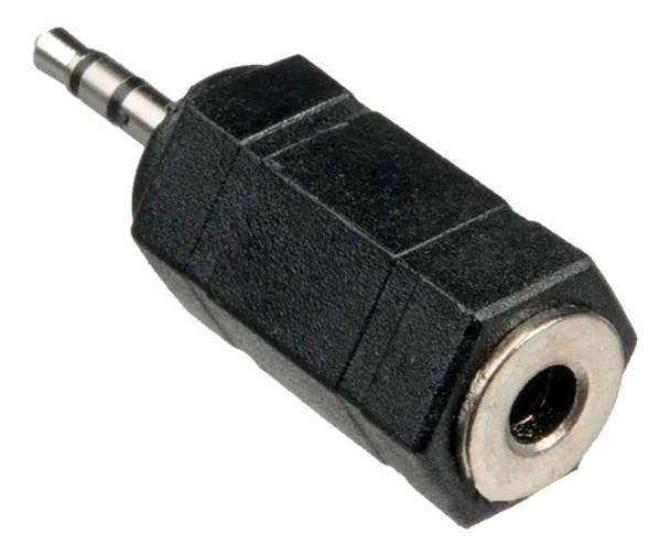 Adaptador Stereo 3.5mm Macho A Mono 3.5mm Hembra Nisuta 0