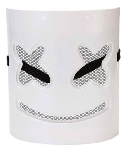 Mascara Dj Marshmello Fortnite Capacete Marshmellow + Brinde 0