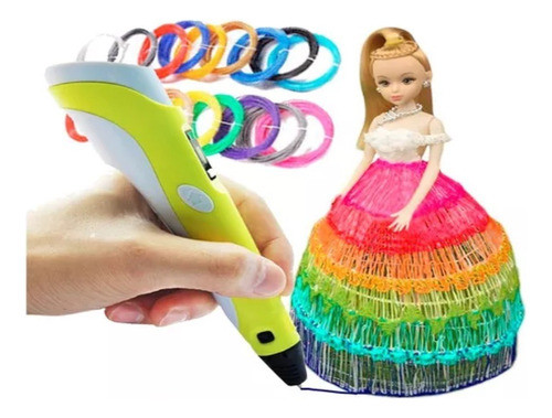 Lapicera 3d Impresora Lapiz 3d  Con Filamento 0