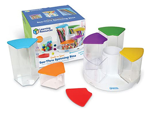 Recursos De Aprendizagem Do Create-a-space 14 Spinning Bins 0