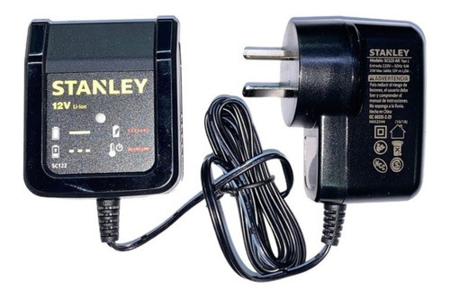 Cargador De Baterías Sc122 Stanley 12v - Roberto Gentile Sa 0