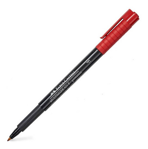Marcador Multimark 421 Rojo Faber Castell - Mosca 0