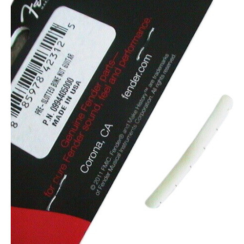 Fender Stratocaster Bone Nut / Cejuela De Hueso 0