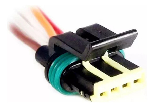 Ficha Conexion 4 Vias Para Paso A Paso Tipo Magneti Marelli 0