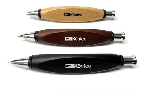 Boligrafo De Madera Triangular Kontec 0