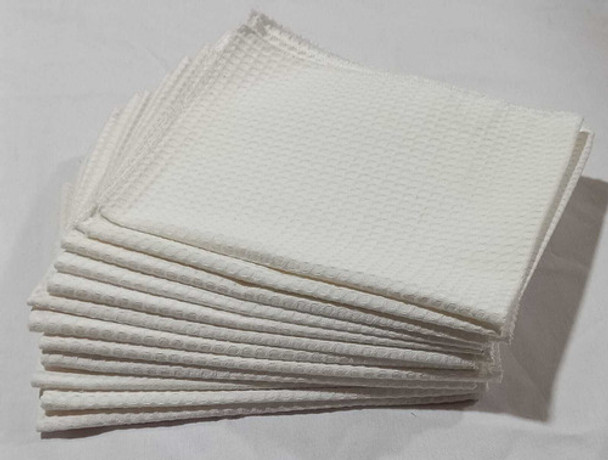 Repasador Blanco Nido De Abeja 50x60 Cm X12 Unidades 100%aLG 0