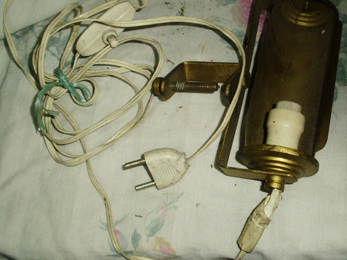 Antigua Lampara Iluminacion Cuadros 1 Luz 0