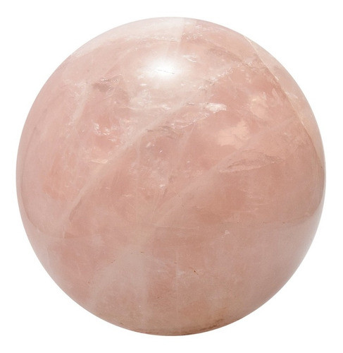 Bola De Cuarzo Rosa Grande By Sarah Kosta Joyas 0