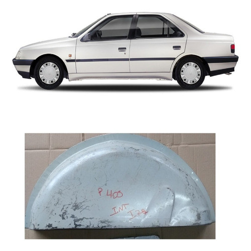 Pasarrueda  Trasero Interior   Izquierdo Peugeot 405 0