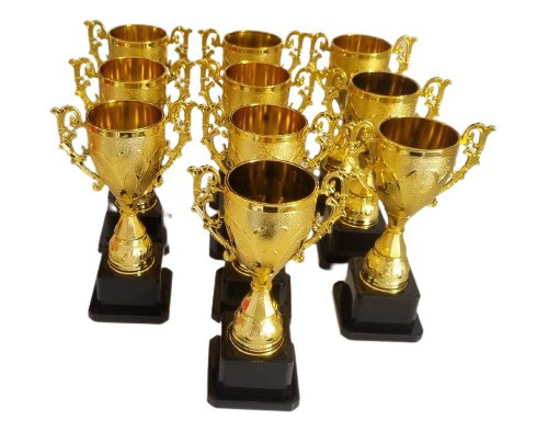 Copa Trofeo Con Asas De 17cm Oferta X10 Unidades 0
