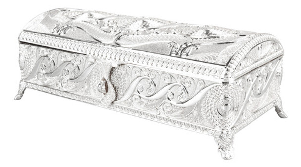 Joias Vintage Silver Treasure, Liga Elegante E Resistente À 0