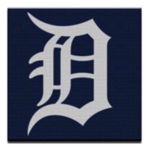 Parche Termoadhesivo Beisbol Detroit Tigers M02 0