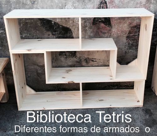 Biblioteca 1.50 De Pino 0