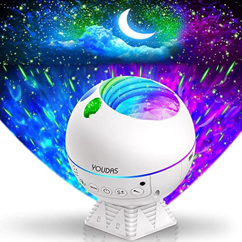 Proyector Estrella Galaxy Light Projector Con Temporizador Y 0