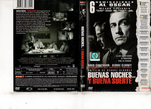 Buenas Noches... Y Buena Suerte (2005) - Dvd Orig - Mcbmi 0