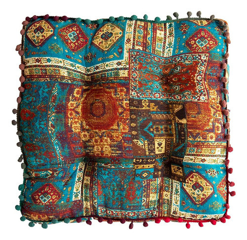 Vctops Cojines De Asiento De Silla Cuadrada De Patchwork Boh 0