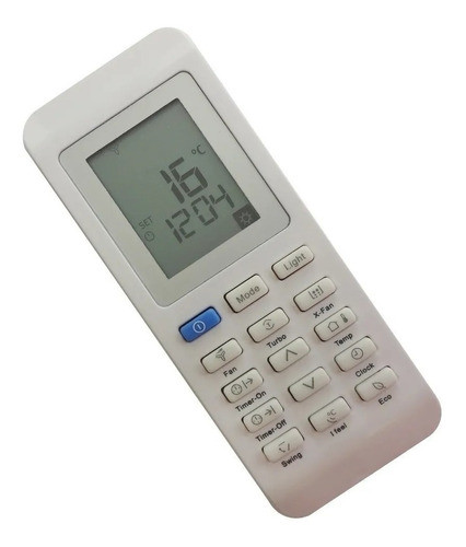 Controle Remoto Ar Condicionado Compatível Electrolux Ecotur 0