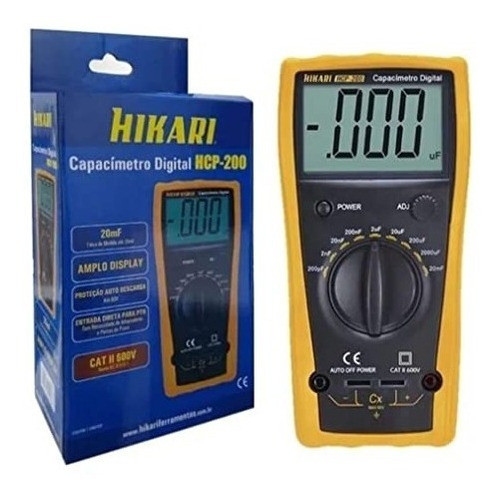 Capacímetro Digital Hikari Modelo Hcp-200 0