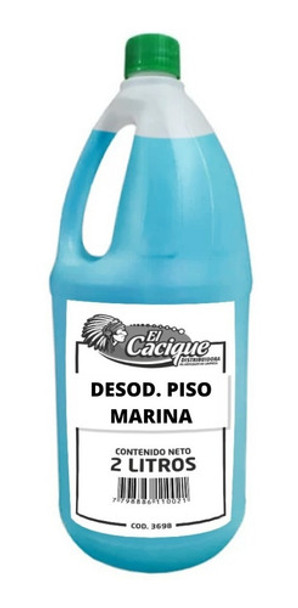 Desodorante Piso El Cacique Marina 2lts 0