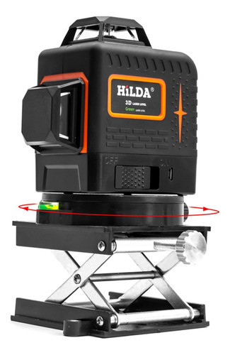 Suporte Para Nível A Laser Elevatório E Giratório 360° Hilda 0