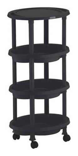 Carrinho Auxiliar Clean Preto Dompel 0