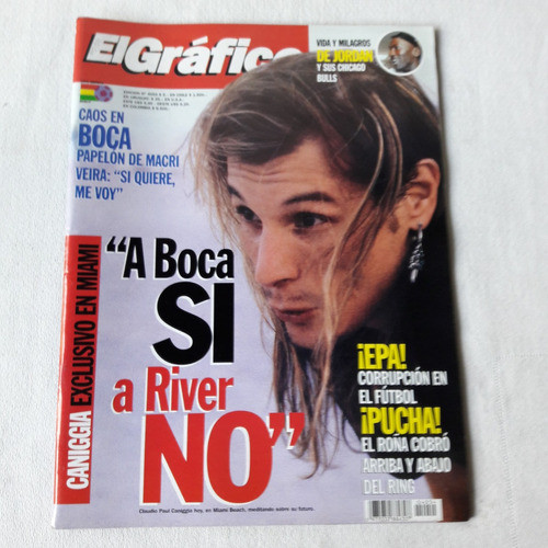 Revista Grafico Nº 4054 17/6/ 1997 Caniggia - Jordan 0