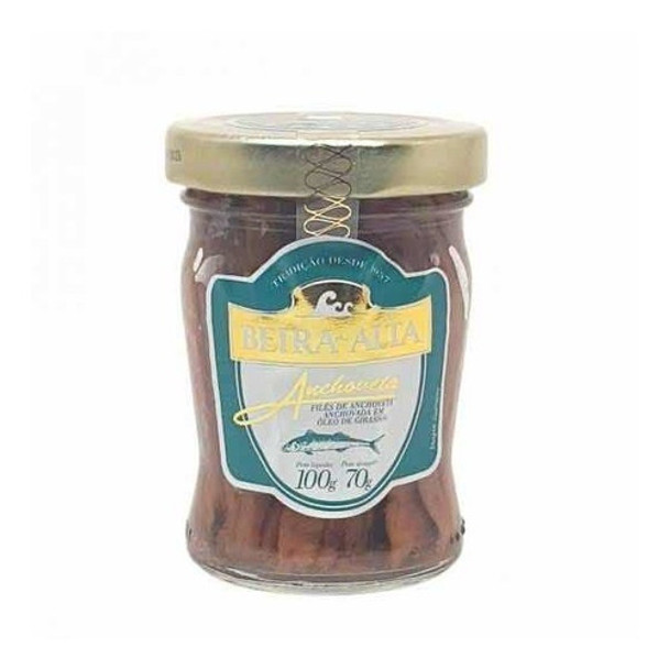 Filé De Anchoveta Em Óleo De Girassol Beira Alta - 100g 0