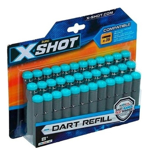 Zuru X Shot -  36 Dardos  - Repuestos - Adeleste 0